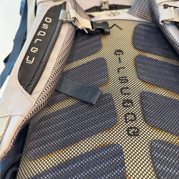 Osprey Aether 60 Men's Backpack - Blue and Gray - Picture 6 of 6